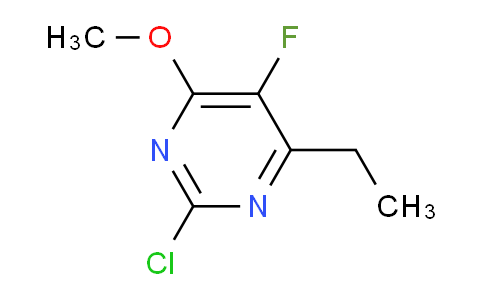 CAS No. 1192479-51-8, 2-Chloro-4-ethyl-5-fluoro-6-methoxypyrimidine