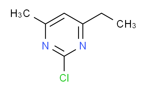 CAS No. 61233-53-2, 2-Chloro-4-ethyl-6-methylpyrimidine