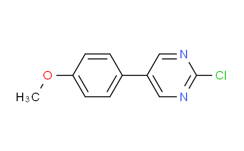 CAS No. 27794-03-2, 2-Chloro-5-(4-methoxyphenyl)pyrimidine