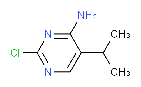 CAS No. 1201657-31-9, 2-Chloro-5-isopropylpyrimidin-4-amine