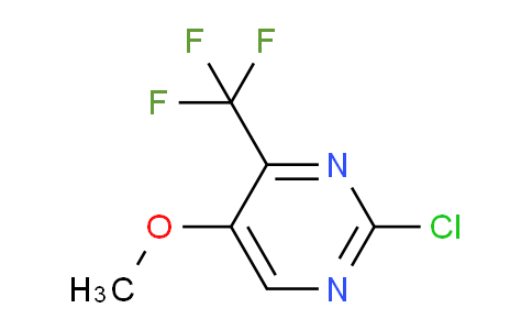CAS No. 1805465-17-1, 2-Chloro-5-methoxy-4-(trifluoromethyl)pyrimidine