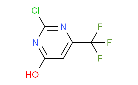 CAS No. 1240599-08-9, 2-Chloro-6-(trifluoromethyl)pyrimidin-4-ol