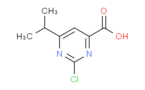 CAS No. 1181448-06-5, 2-Chloro-6-isopropylpyrimidine-4-carboxylic acid
