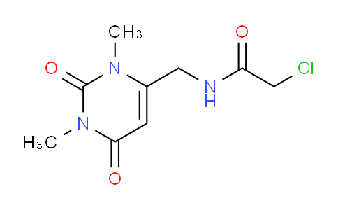 CAS No. 1172696-99-9, 2-Chloro-N-((1,3-dimethyl-2,6-dioxo-1,2,3,6-tetrahydropyrimidin-4-yl)methyl)acetamide