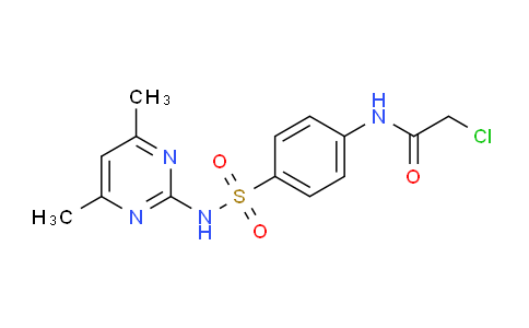 CAS No. 116488-93-8, 2-Chloro-N-(4-(N-(4,6-dimethylpyrimidin-2-yl)sulfamoyl)phenyl)acetamide