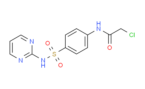 CAS No. 104246-28-8, 2-Chloro-N-(4-(N-(pyrimidin-2-yl)sulfamoyl)phenyl)acetamide