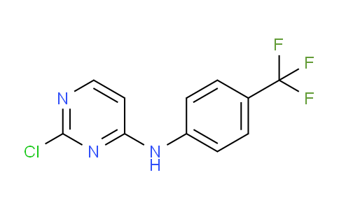 CAS No. 1036705-78-8, 2-Chloro-N-(4-(trifluoromethyl)phenyl)pyrimidin-4-amine