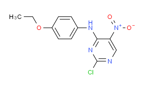 CAS No. 1625680-08-1, 2-Chloro-N-(4-ethoxyphenyl)-5-nitropyrimidin-4-amine