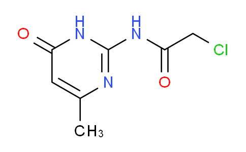 CAS No. 341010-69-3, 2-Chloro-N-(4-methyl-6-oxo-1,6-dihydropyrimidin-2-yl)acetamide