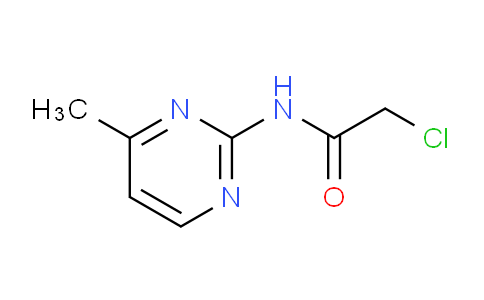 CAS No. 726150-96-5, 2-Chloro-N-(4-methylpyrimidin-2-yl)acetamide