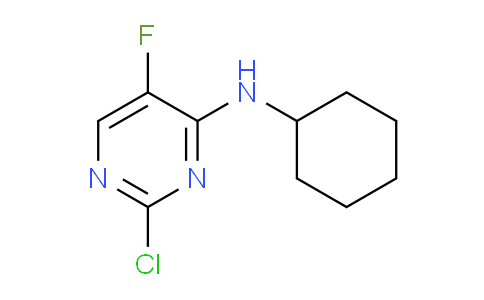 CAS No. 28942-84-9, 2-Chloro-N-cyclohexyl-5-fluoropyrimidin-4-amine