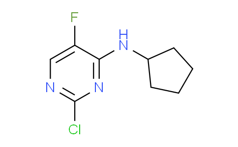 CAS No. 1338495-23-0, 2-Chloro-N-cyclopentyl-5-fluoropyrimidin-4-amine