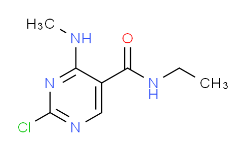 CAS No. 39714-32-4, 2-Chloro-N-ethyl-4-(methylamino)pyrimidine-5-carboxamide