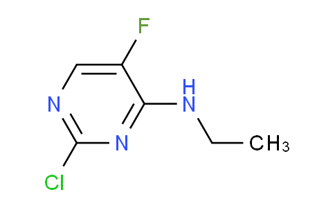 CAS No. 321529-80-0, 2-Chloro-N-ethyl-5-fluoropyrimidin-4-amine