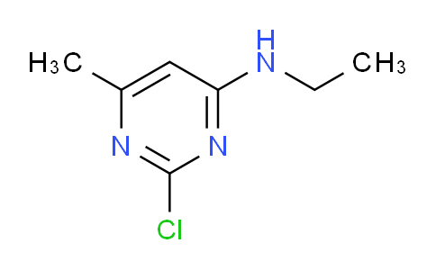 CAS No. 502141-81-3, 2-Chloro-N-ethyl-6-methylpyrimidin-4-amine