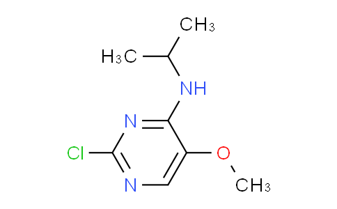CAS No. 1269626-27-8, 2-Chloro-N-isopropyl-5-methoxypyrimidin-4-amine