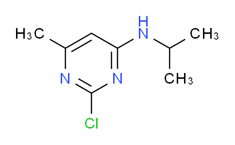 CAS No. 1207424-55-2, 2-Chloro-N-isopropyl-6-methylpyrimidin-4-amine