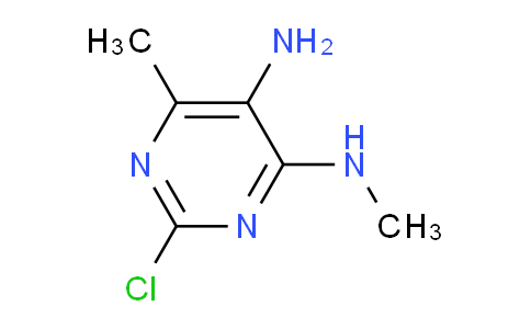 CAS No. 5176-95-4, 2-Chloro-N4,6-dimethylpyrimidine-4,5-diamine