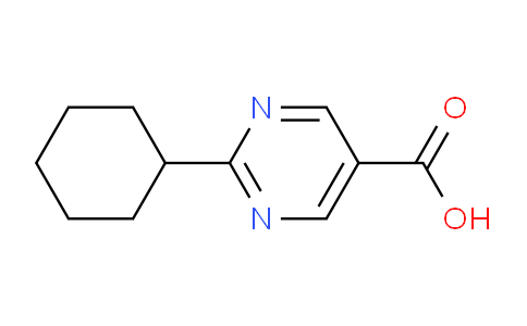 CAS No. 933989-89-0, 2-Cyclohexylpyrimidine-5-carboxylic acid