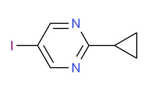 CAS No. 1447608-05-0, 2-Cyclopropyl-5-iodopyrimidine