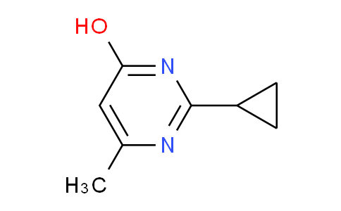 CAS No. 7043-10-9, 2-Cyclopropyl-6-methylpyrimidin-4-ol