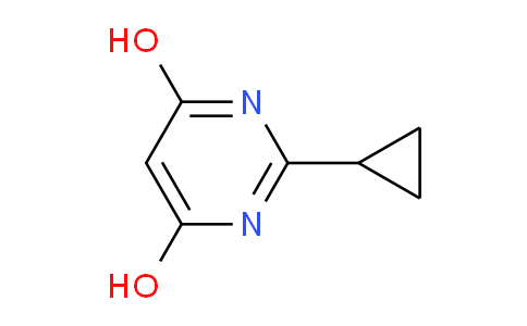 CAS No. 7024-58-0, 2-Cyclopropylpyrimidine-4,6-diol