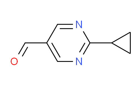 CAS No. 954226-60-9, 2-Cyclopropylpyrimidine-5-carbaldehyde