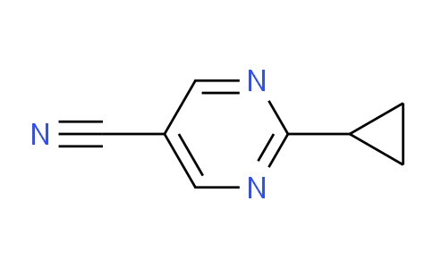 CAS No. 1158735-11-5, 2-Cyclopropylpyrimidine-5-carbonitrile