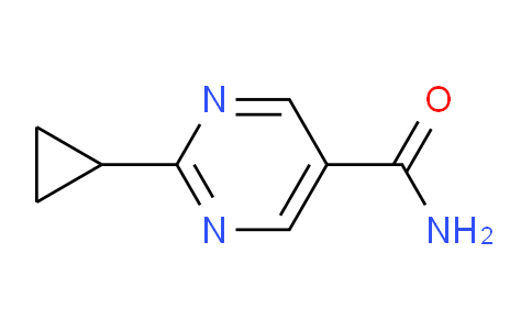 CAS No. 1447607-18-2, 2-Cyclopropylpyrimidine-5-carboxamide