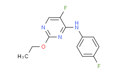 CAS No. 1956334-57-8, 2-Ethoxy-5-fluoro-N-(4-fluorophenyl)pyrimidin-4-amine