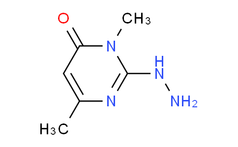 CAS No. 3493-94-5, 2-Hydrazinyl-3,6-dimethylpyrimidin-4(3H)-one