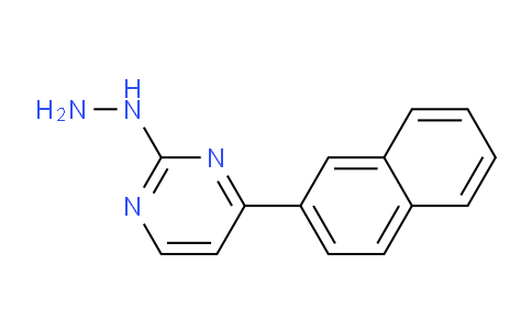 CAS No. 932240-75-0, 2-Hydrazinyl-4-(naphthalen-2-yl)pyrimidine