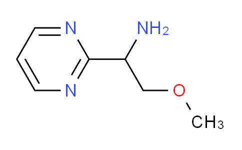 CAS No. 1402148-60-0, 2-Methoxy-1-(pyrimidin-2-yl)ethan-1-amine