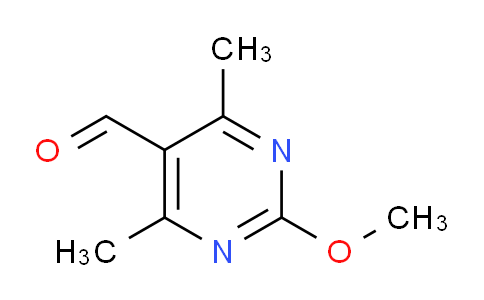 CAS No. 1823338-21-1, 2-Methoxy-4,6-dimethylpyrimidine-5-carbaldehyde
