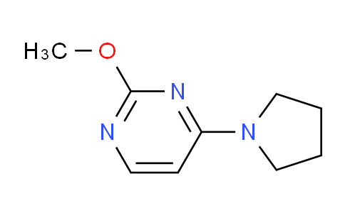 CAS No. 1393442-30-2, 2-Methoxy-4-(pyrrolidin-1-yl)pyrimidine