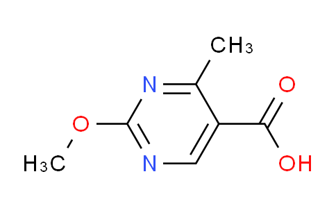 CAS No. 1228113-00-5, 2-Methoxy-4-methylpyrimidine-5-carboxylic acid