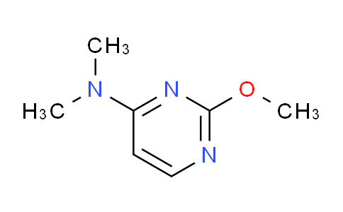 CAS No. 57054-82-7, 2-Methoxy-N,N-dimethylpyrimidin-4-amine