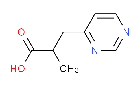 CAS No. 819850-15-2, 2-Methyl-3-(pyrimidin-4-yl)propanoic acid