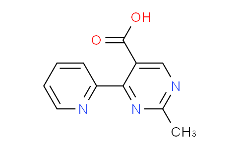 CAS No. 1500677-26-8, 2-Methyl-4-(pyridin-2-yl)pyrimidine-5-carboxylic acid