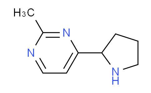 CAS No. 1063734-73-5, 2-Methyl-4-(pyrrolidin-2-yl)pyrimidine