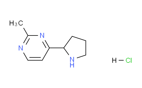 CAS No. 1361115-71-0, 2-Methyl-4-(pyrrolidin-2-yl)pyrimidine hydrochloride