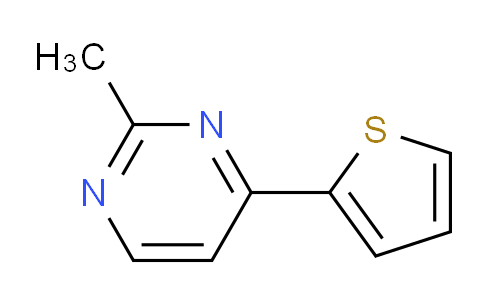 CAS No. 154321-62-7, 2-Methyl-4-(thiophen-2-yl)pyrimidine