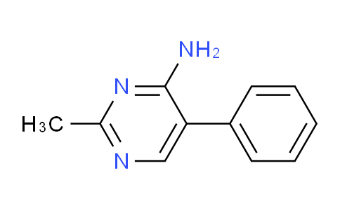 CAS No. 102249-48-9, 2-Methyl-5-phenylpyrimidin-4-amine