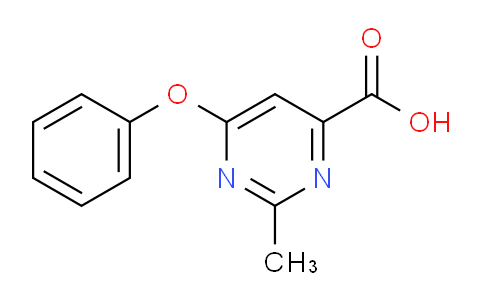 CAS No. 1710847-05-4, 2-Methyl-6-phenoxypyrimidine-4-carboxylic acid