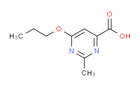 CAS No. 1708380-10-2, 2-Methyl-6-propoxypyrimidine-4-carboxylic acid