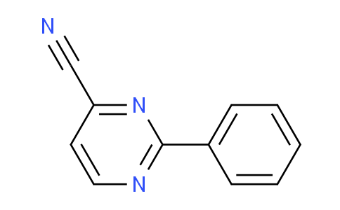 CAS No. 83858-04-2, 2-Phenylpyrimidine-4-carbonitrile