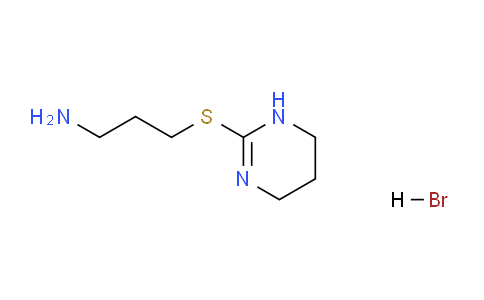CAS No. 435345-26-9, 3-((1,4,5,6-Tetrahydropyrimidin-2-yl)thio)propan-1-amine hydrobromide