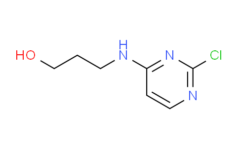 CAS No. 55662-19-6, 3-((2-Chloropyrimidin-4-yl)amino)propan-1-ol