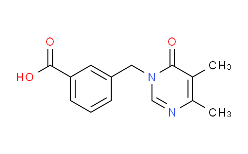 CAS No. 1707668-29-8, 3-((4,5-Dimethyl-6-oxopyrimidin-1(6H)-yl)methyl)benzoic acid