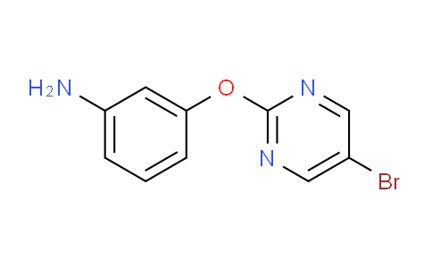 CAS No. 111986-67-5, 3-((5-Bromopyrimidin-2-yl)oxy)aniline